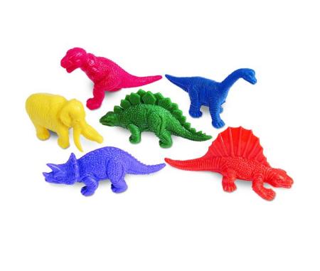 Set Sortare Mini Dinosauri - 108 buc